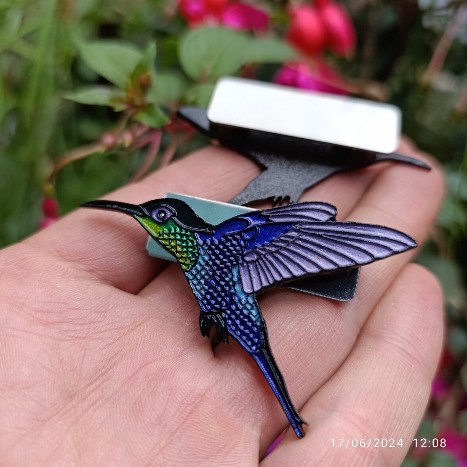 PIN PARA SOLAPA AVE COLIBRÍ - Image 3